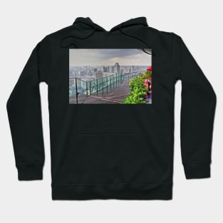 Singapore SkyPark in Rain Hoodie